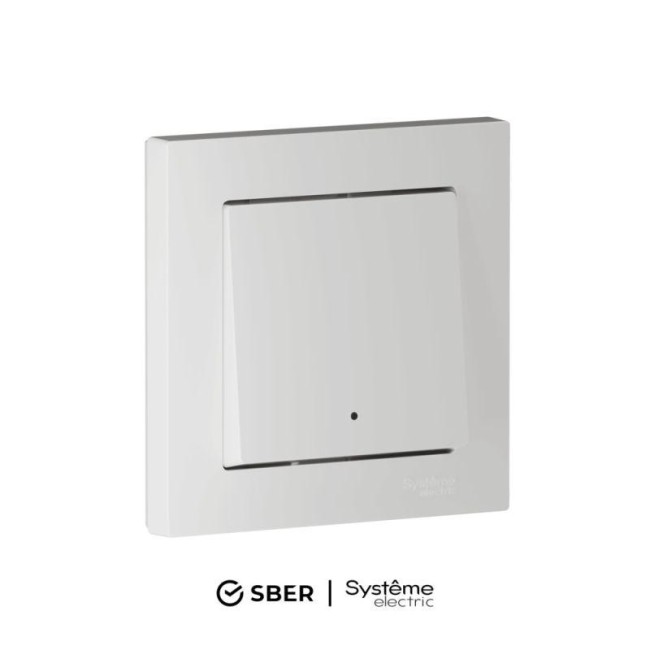 Выключатель 1-кл. AtlasDesign Smart 10А (сх. 1) L+N с подсветкой Zigbee механизм бел. SE ATN000113Z Выключатель 1-кл. AtlasDesign Smart 10А (сх. 1) L+N с подсветкой Zigbee механизм бел. SE ATN000113Z