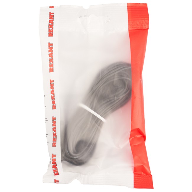 Провод автомобильный ПГВА/ПВАМ REXANT 1х0,50 мм черный, мини-бухта 10 метров