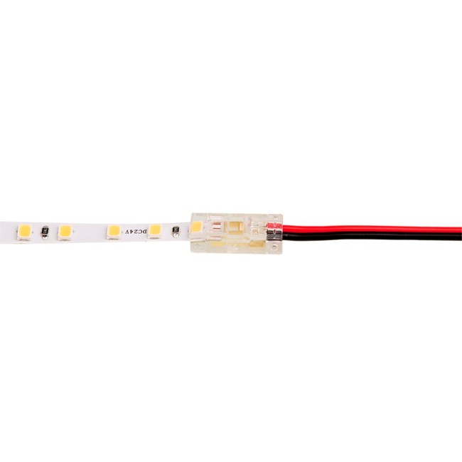 Коннектор WOLTA WLS-2PIN-5MM-MONO-1 выводной для одноцветной SMD ленты шириной 5мм, провод 10см, комплект 3шт. Коннектор WOLTA WLS-2PIN-5MM-MONO-1 выводной для одноцветной SMD ленты шириной 5мм, провод 10см, комплект 3шт.