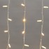 Гирлянда светодиодная Бахрома (Айсикл), 4,0х0,6м, 128 LED ТЕПЛЫЙ БЕЛЫЙ, белый КАУЧУК 3,3мм, IP67, постоянное свечение, 230В NEON-NIGHT (нужен шнур питания 315-001)