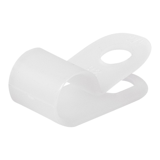 Кабельная скоба под винт REXANT 6 мм, белая, упаковка 50 шт. Кабельная скоба под винт REXANT 6 мм, белая, упаковка 50 шт.