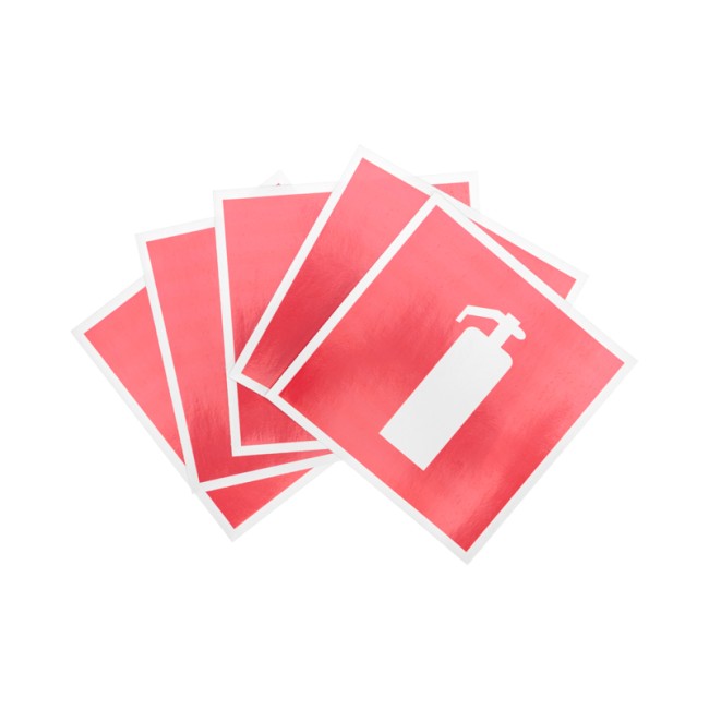 Наклейка знак пожарной безопасности «Огнетушитель» 150х150 мм REXANT