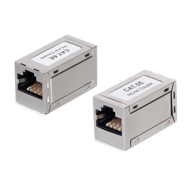 Адаптер проходной CA-8p8c-C5e-SH RJ45-RJ45 (8p8c) кат.5E экранир. Cabeus 9676c Адаптер проходной CA-8p8c-C5e-SH RJ45-RJ45 (8p8c) кат.5E экранир. Cabeus 9676c