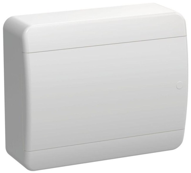 Корпус ЩРН-П-12 TEKFOR IP41 бел. дверь пластик. IEK TF5-KP13-N-12-41-K01-K01