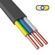 Кабель силовой медный ВВГ-Пнг(А)-LS 3х10 мм² 100 м, ГОСТ 31996-2012, ТУ 16.К71-310-2001 Кабель силовой медный ВВГ-Пнг(А)-LS 3х10 мм² 100 м, ГОСТ 31996-2012, ТУ 16.К71-310-2001
