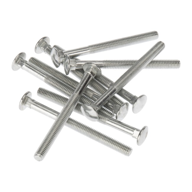 Болт мебельный KRANZ DIN 603, 6х70, короб (50 шт./уп.)