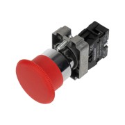 Кнопка XB2-BS грибок красная NC Кнопка XB2-BS грибок красная NC