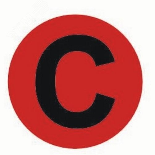 Наклейка C d=20мм EKF PROxima Наклейка C d=20мм EKF PROxima
