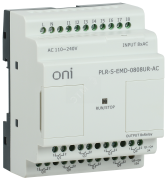 Модуль расширения программируемых логических реле и микро ПЛК ONI. 8 дискретных входов и 8 релейный выходов. Напряжение питания 220В AC