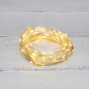 Гирлянда Роса с трансформатором 30 м, 300 LED, теплое белое свечение NEON-NIGHT Гирлянда Роса с трансформатором 30 м, 300 LED, теплое белое свечение NEON-NIGHT