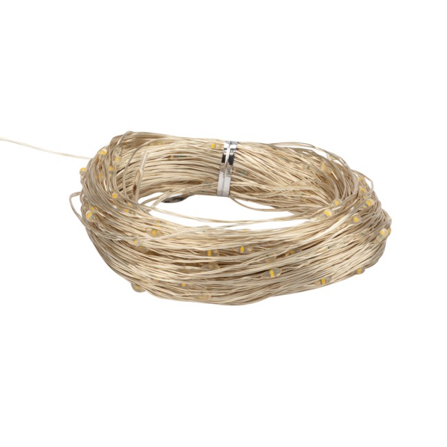 Гирлянда Роса с трансформатором 30 м, 300 LED, теплое белое свечение NEON-NIGHT Гирлянда Роса с трансформатором 30 м, 300 LED, теплое белое свечение NEON-NIGHT