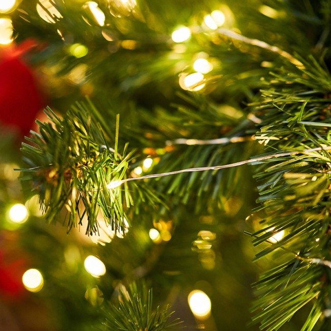 Гирлянда Роса с трансформатором 30 м, 300 LED, теплое белое свечение NEON-NIGHT Гирлянда Роса с трансформатором 30 м, 300 LED, теплое белое свечение NEON-NIGHT