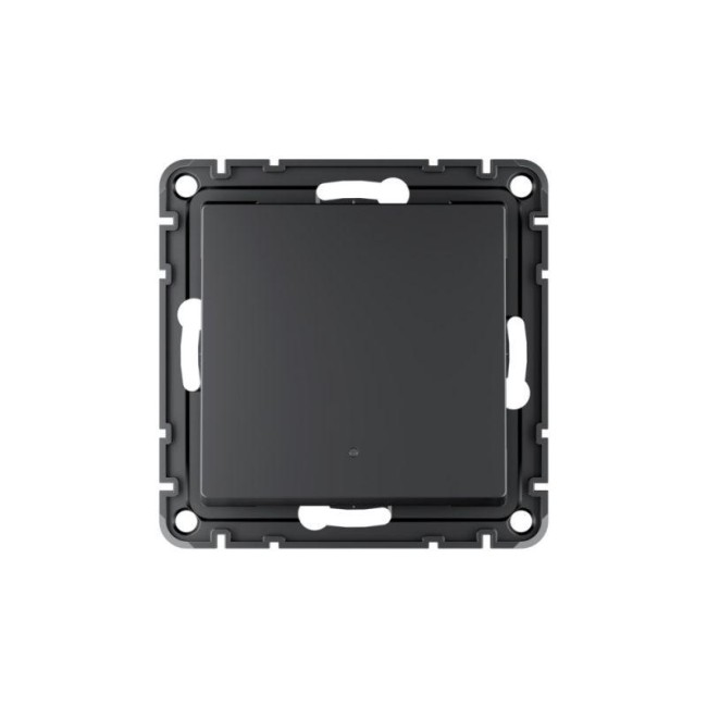 Выключатель 1-кл. AtlasDesign Smart 10А (сх. 1) L+N с подсветкой Zigbee механизм карбон SE ATN001013Z Выключатель 1-кл. AtlasDesign Smart 10А (сх. 1) L+N с подсветкой Zigbee механизм карбон SE ATN001013Z