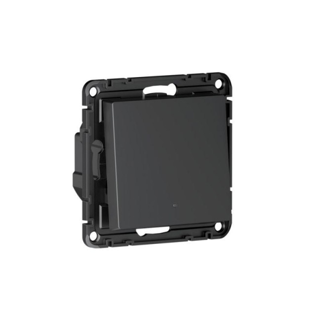 Выключатель 1-кл. AtlasDesign Smart 10А (сх. 1) L+N с подсветкой Zigbee механизм карбон SE ATN001013Z Выключатель 1-кл. AtlasDesign Smart 10А (сх. 1) L+N с подсветкой Zigbee механизм карбон SE ATN001013Z