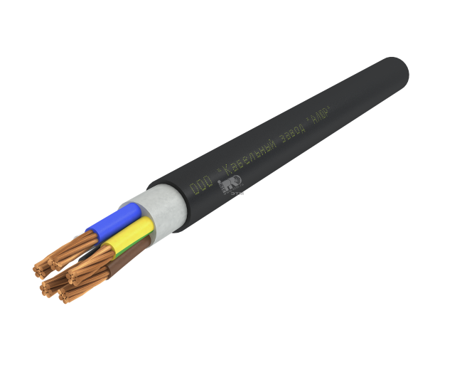 Кабель силовой ВВГнг(А)-LS 5х50 (N,PE)-0.660 многопроволочный
