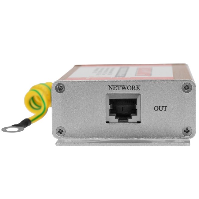 Грозозащита витой пары разъем RJ45 с PoE REXANT Грозозащита витой пары разъем RJ45 с PoE REXANT