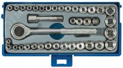 Набор торцевых головок 39 шт 3/8'' (метрические и дюймовые)