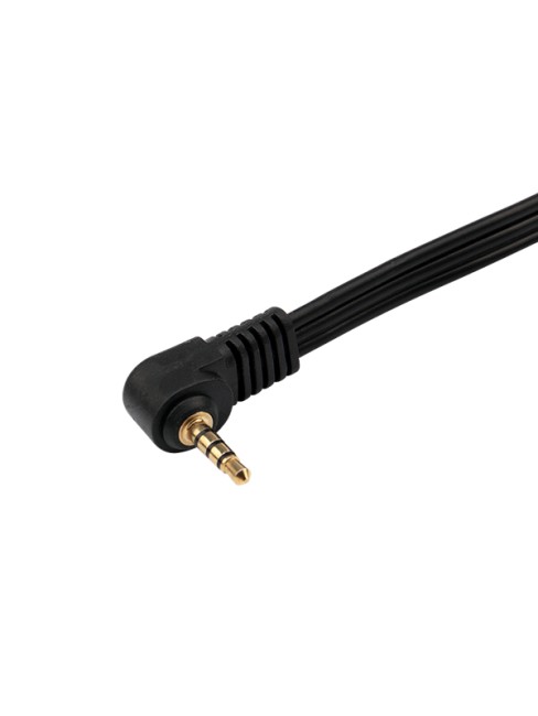 Шнур Стерео 3,5мм 4C - 3 RCA, 1,5м, Gold REXANT