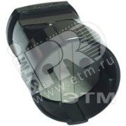 Штепсель без заземления черный Штепсель без заземления черный