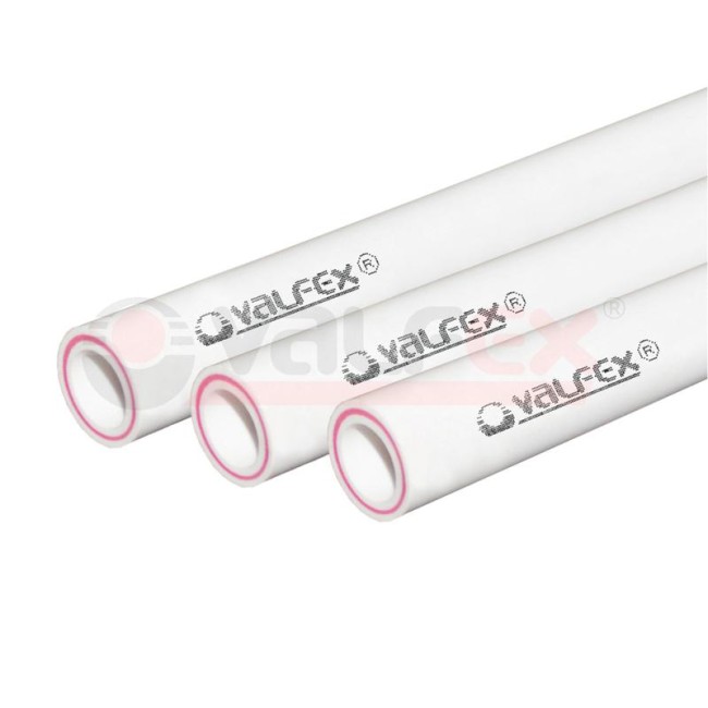 Труба армированная стекловолокном SDR 7.4 PN20 ф40х5.5мм (20) штанга 2м VALFEX 101050402 Труба армированная стекловолокном SDR 7.4 PN20 ф40х5.5мм (20) штанга 2м VALFEX 101050402