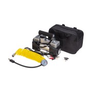 Компрессор автомобильный усиленный двухпоршневой (75л/мин, 10 АТМ) REXANT Компрессор автомобильный усиленный двухпоршневой (75л/мин, 10 АТМ) REXANT