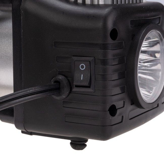 Компрессор автомобильный усиленный двухпоршневой (75л/мин, 10 АТМ) REXANT Компрессор автомобильный усиленный двухпоршневой (75л/мин, 10 АТМ) REXANT