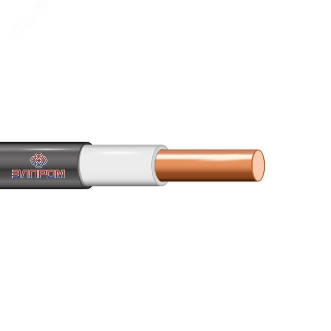 Кабель ВВГ 1х2.5 0.66кВ голубой