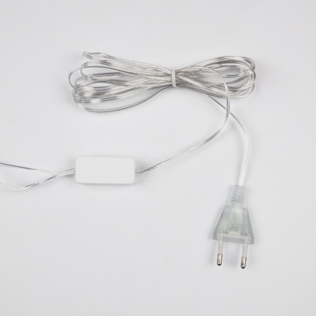 Гирлянда светодиодная Звезды 1,5х0,6 м, прозрачный провод, теплый белый свет свечения NEON-NIGHT Гирлянда светодиодная Звезды 1,5х0,6 м, прозрачный провод, теплый белый свет свечения NEON-NIGHT