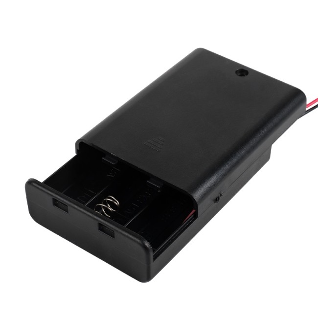 Отсек батарейный BH639, 3хАА (с проводами, закрытый), 5 штук Отсек батарейный BH639, 3хАА (с проводами, закрытый), 5 штук