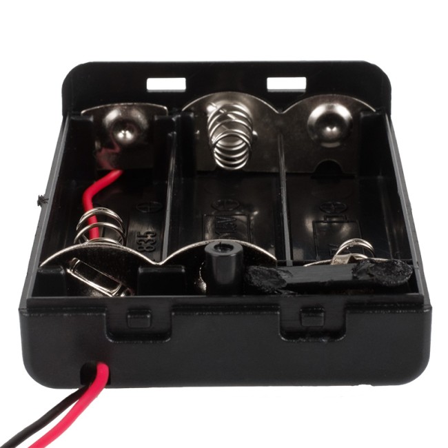 Отсек батарейный BH639, 3хАА (с проводами, закрытый), 5 штук Отсек батарейный BH639, 3хАА (с проводами, закрытый), 5 штук