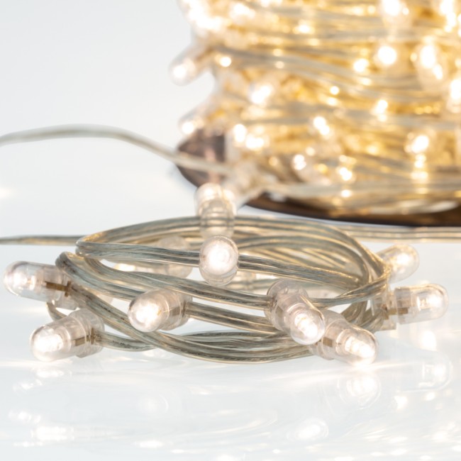 Гирлянда LED Клип-лайт 12 V, прозрачный ПВХ, 150 мм, цвет диодов Теплый белый, Flashing (Белый) Гирлянда LED Клип-лайт 12 V, прозрачный ПВХ, 150 мм, цвет диодов Теплый белый, Flashing (Белый)