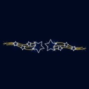 Декоративная перетяжка Звездопад 500х70 см (цвет на выбор) Декоративная перетяжка Звездопад 500х70 см (цвет на выбор)