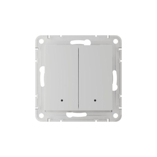 Выключатель 2-кл. AtlasDesign Smart 10А (сх. 5) L+N с подсветкой Zigbee механизм бел. SE ATN000153Z Выключатель 2-кл. AtlasDesign Smart 10А (сх. 5) L+N с подсветкой Zigbee механизм бел. SE ATN000153Z