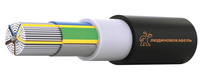 Кабель АВВГнг(А)-LS 5Х50мс(N, PE)-0,66