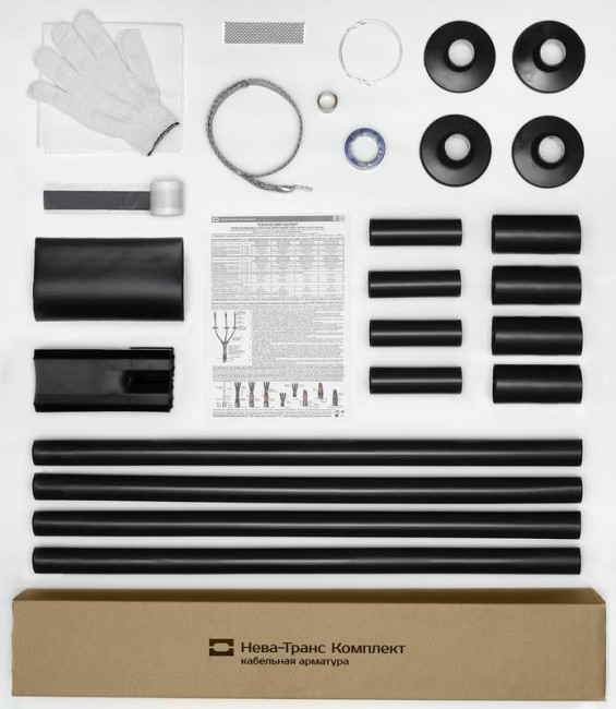 Муфта кабельная концевая наружн. установки 1кВ КНТп 4х(16-25мм) без наконечн. Нева-Транс Комплект 22020071 Муфта кабельная концевая наружн. установки 1кВ КНТп 4х(16-25мм) без наконечн. Нева-Транс Комплект 22020071