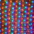 Гирлянда Сеть 2x1,5м, черный КАУЧУК, 288 LED Мультиколор (шнур питания в комплекте)