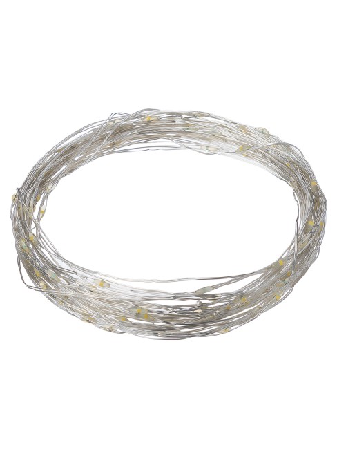 Гирлянда светодиодная "Роса100" 100LED, 10м, 3000К, 3хАА, TDM Гирлянда светодиодная "Роса100" 100LED, 10м, 3000К, 3хАА, TDM