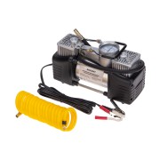 Компрессор автомобильный усиленный двухпоршневой в кейсе с набором инструментов (60л/мин, 10 АТМ) REXANT Компрессор автомобильный усиленный двухпоршневой в кейсе с набором инструментов (60л/мин, 10 АТМ) REXANT