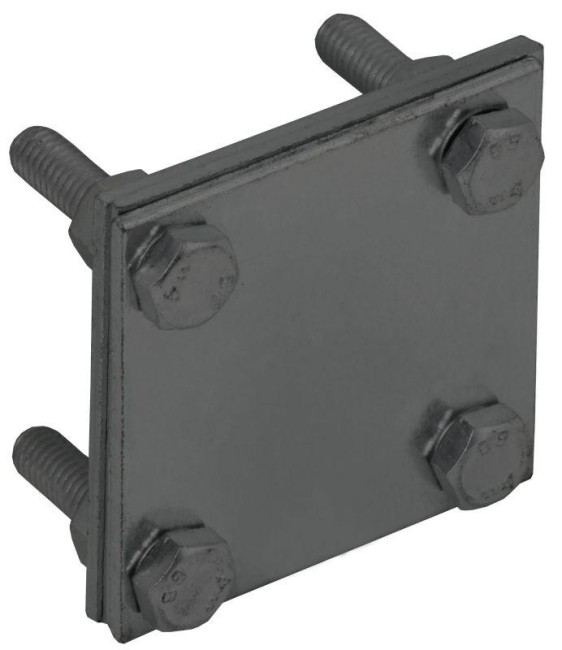 Зажим крестообразный с раздел. полоса-полоса 40мм оцинк. сталь TD IEK ZCC68-13-1-40 Зажим крестообразный с раздел. полоса-полоса 40мм оцинк. сталь TD IEK ZCC68-13-1-40