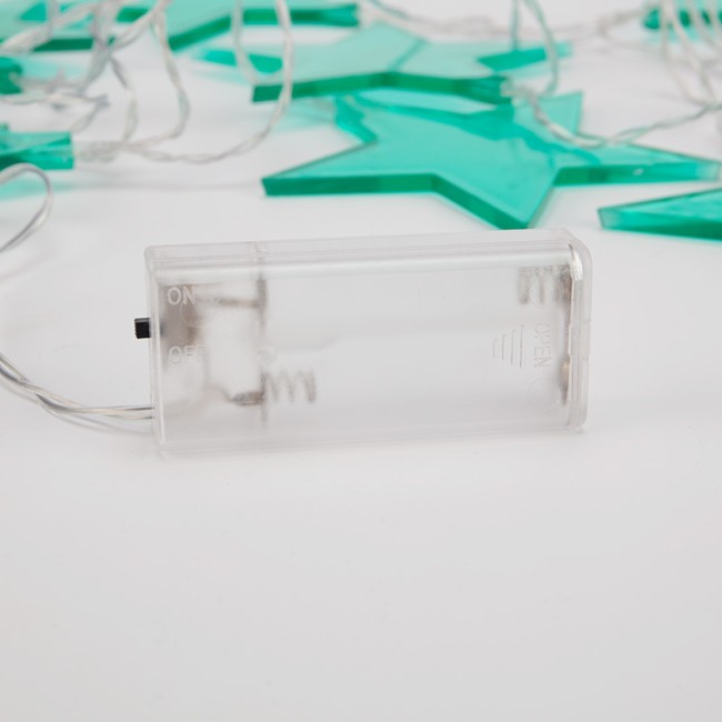 Гирлянда светодиодная Звездопад бирюзовая 10 LED, 2,25 м, прозрачныйПВХ, белый цвет свечения, 2 х АА (батарейки не в комплекте) NEON-NIGHT Гирлянда светодиодная Звездопад бирюзовая 10 LED, 2,25 м, прозрачныйПВХ, белый цвет свечения, 2 х АА (батарейки не в комплекте) NEON-NIGHT