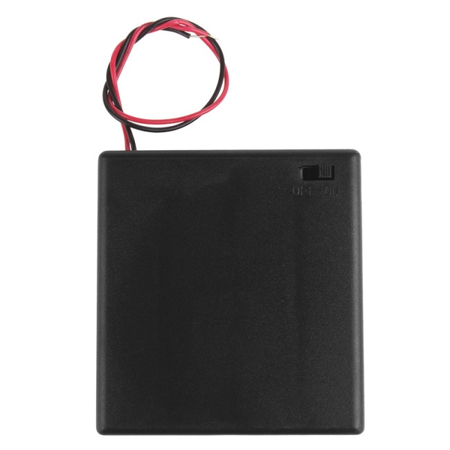 Отсек батарейный BH640, 4хАА (с проводами, закрытый), 1 штука Отсек батарейный BH640, 4хАА (с проводами, закрытый), 1 штука