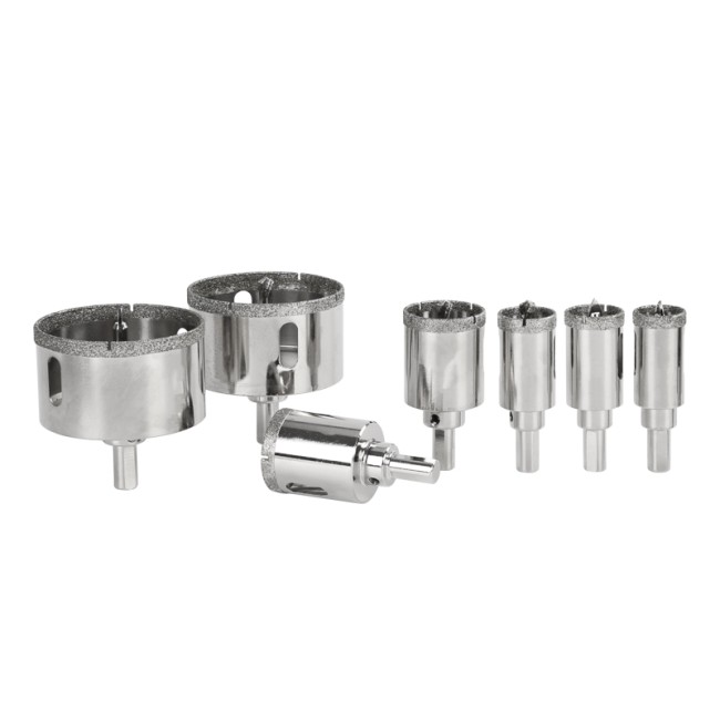 Коронка алмазная 20мм по керамограниту с центровочным сверлом KRANZ Коронка алмазная 20мм по керамограниту с центровочным сверлом KRANZ