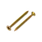 Саморез универсальный KRANZ 3.5х40, желтый цинк, упаковка поставщика ( 12 000 шт. )