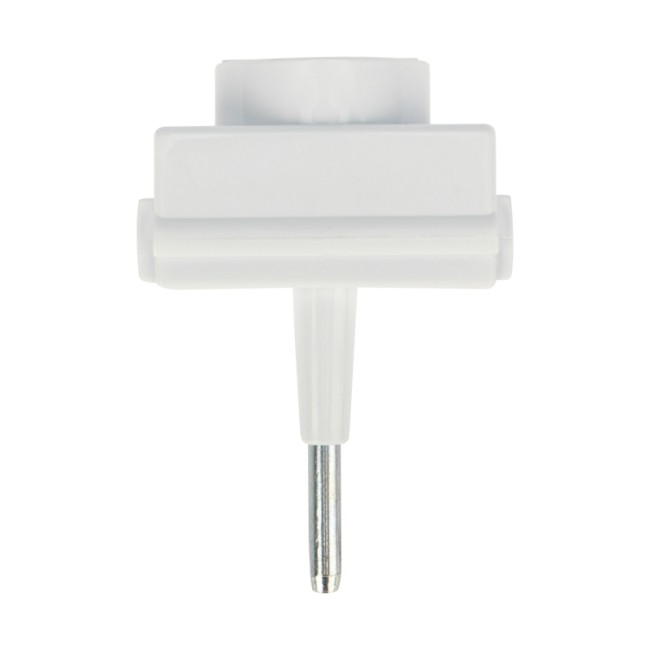 Адаптер сетевой (переходник) с Евро А/F на тонкую вилку С1 "Козья ножка" 10А б/з REXANT Адаптер сетевой (переходник) с Евро А/F на тонкую вилку С1 "Козья ножка" 10А б/з REXANT