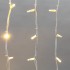 Гирлянда светодиодная Бахрома (Айсикл), 5,6x0,9м, 240 LED ТЕПЛЫЙ БЕЛЫЙ, белый КАУЧУК 3,3мм, IP67, постоянное свечение, 230В NEON-NIGHT (нужен шнур питания 315-001)