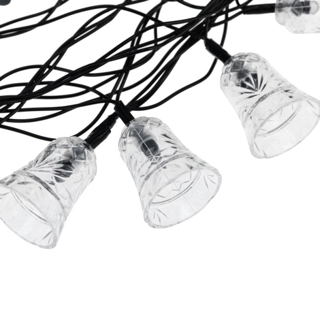 Гирлянда светодиодная Колокольчики 20 LED RGB 2,8 метра Гирлянда светодиодная Колокольчики 20 LED RGB 2,8 метра