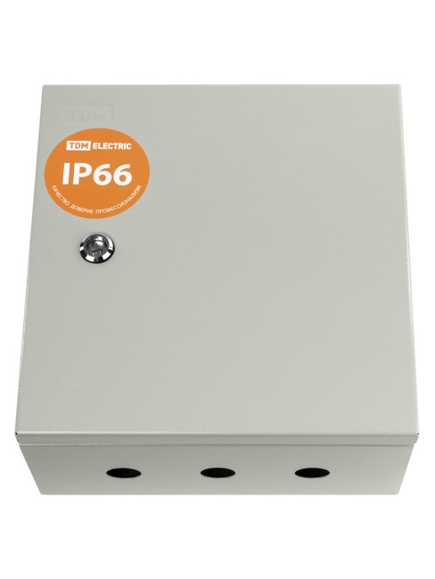 ЩУ-1ф/1-1-6 IP66 (2 двери) (310х300х150) TDM ЩУ-1ф/1-1-6 IP66 (2 двери) (310х300х150) TDM