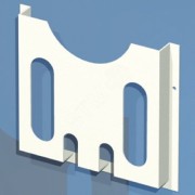 CQE Карман пластиковый 222х230х30 мм CQE Карман пластиковый 222х230х30 мм