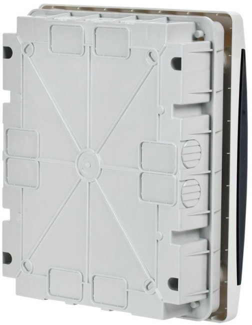 Корпус ЩРВ-П-18 UNION Compact IP41 черн. прозр. дверь пластик. IEK UIC-KP12-V-18-41-K01