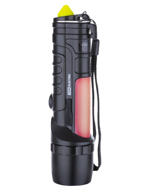 Фонарь автомоб. универс., 6 Вт CREE+3 Вт COB,1x18650 2200 мА*ч, магн., подвес, USB, стропорез,TDM Фонарь автомоб. универс., 6 Вт CREE+3 Вт COB,1x18650 2200 мА*ч, магн., подвес, USB, стропорез,TDM